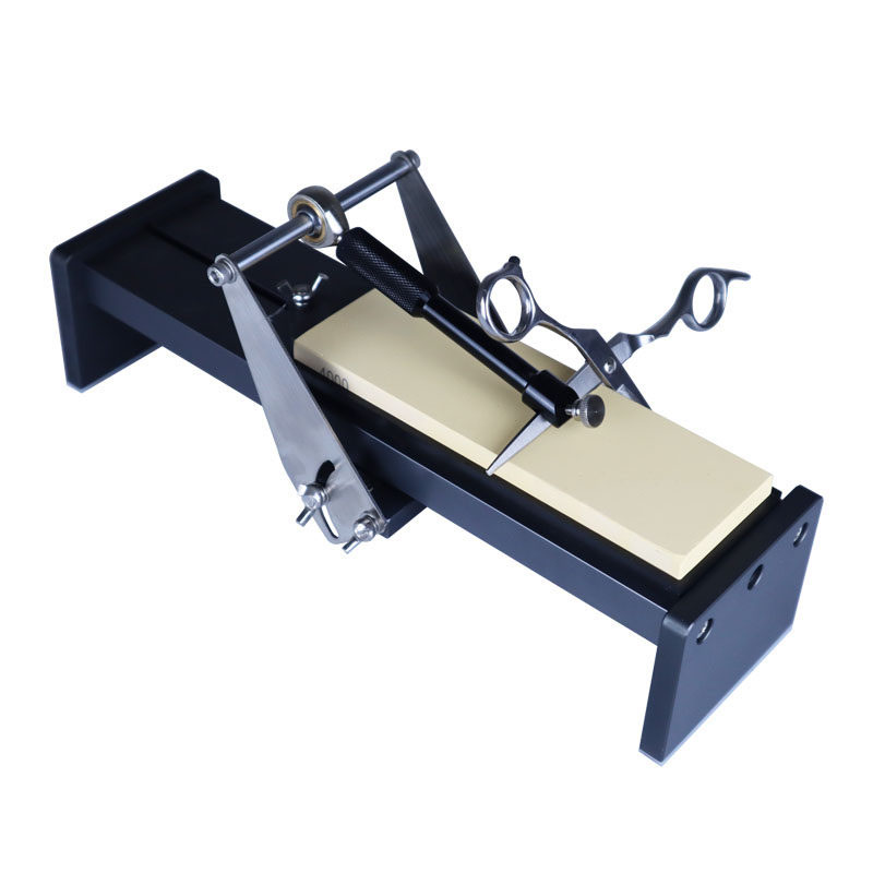 Workshop Tools Knife Sharpener - อุปกรณ์ลับมีดแบบมุมคงที่ โครงสร้างยึดแน่นสำหรับเครื่องมือในครัวและเวิร์คช็อป ใช้ได้กับใบมีดหลากหลายประเภทสำหรับงานลับมีดมาตรฐาน