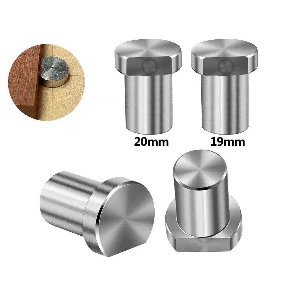 Tools For Woodworking Workshop - ตัวหนีบยึดแท่นวางงานสแตนเลส 1 ชิ้น ขนาด 19/20 มม.