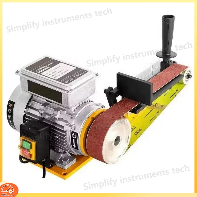 Workshop Tools Knife Sharpener - เครื่องขัดสายพานแบบตั้งโต๊ะ เครื่องเจียรโลหะและไม้ เครื่องลับมีด เครื่องมือขัดสำหรับงาน DIY ในเวิร์คช็อป