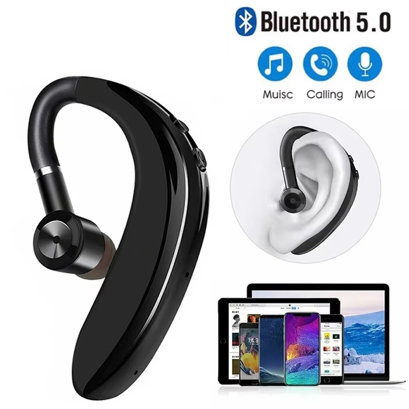 Tools Xiaomi - หูฟังบลูทูธสำหรับการโทรแบบแฮนด์ฟรี สำหรับ iPhone และ Xiaomi พร้อมที่เกี่ยวหูที่สวมใส่สบาย