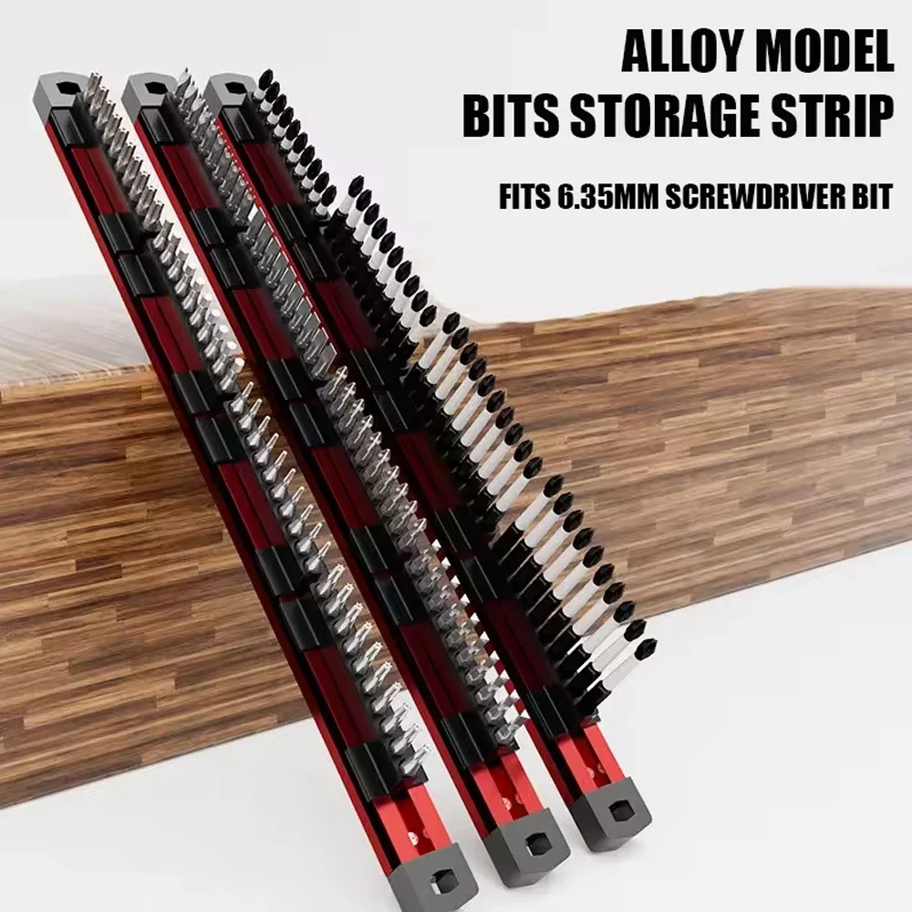 Workshop Tools Organizer - ไขควงแม่เหล็กผู้ถือ Bit Organizer 40 ช่องเครื่องมือ Manager