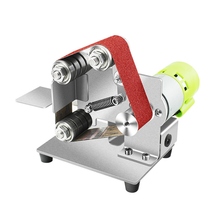 Workshop Tools Knife Sharpener - เครื่องขัดกระดาษทรายไฟฟ้าขนาดเล็กแบบพกพา ทนทาน เหมาะสำหรับงานไม้ ขัดเงา ลับมีด ใช้ในบ้านหรือเวิร์คช็อป
