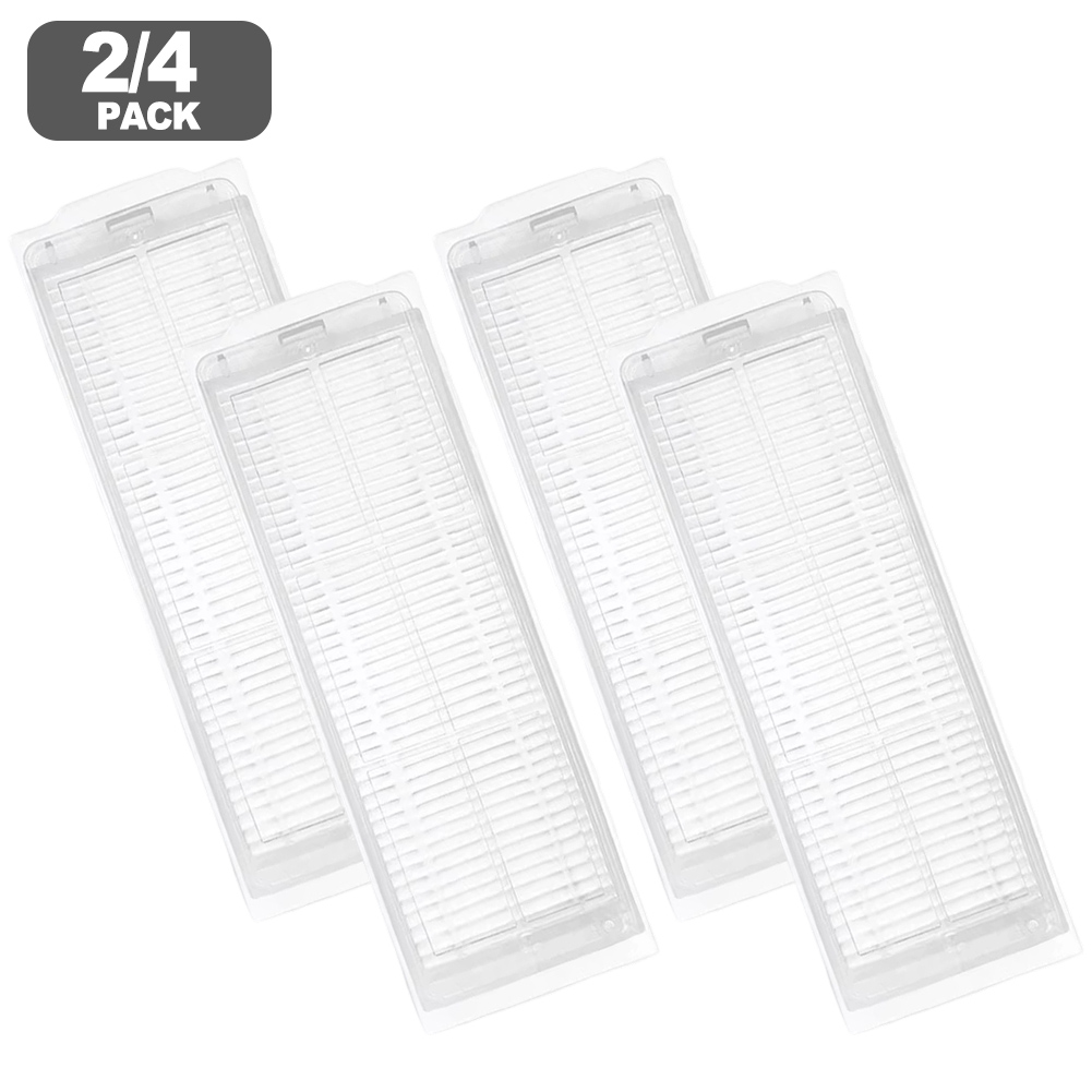 Tools Xiaomi - 2/4 ชิ้นแผ่นกรอง HEPA สำหรับเครื่องดูดฝุ่นหุ่นยนต์ Xiaomi S40