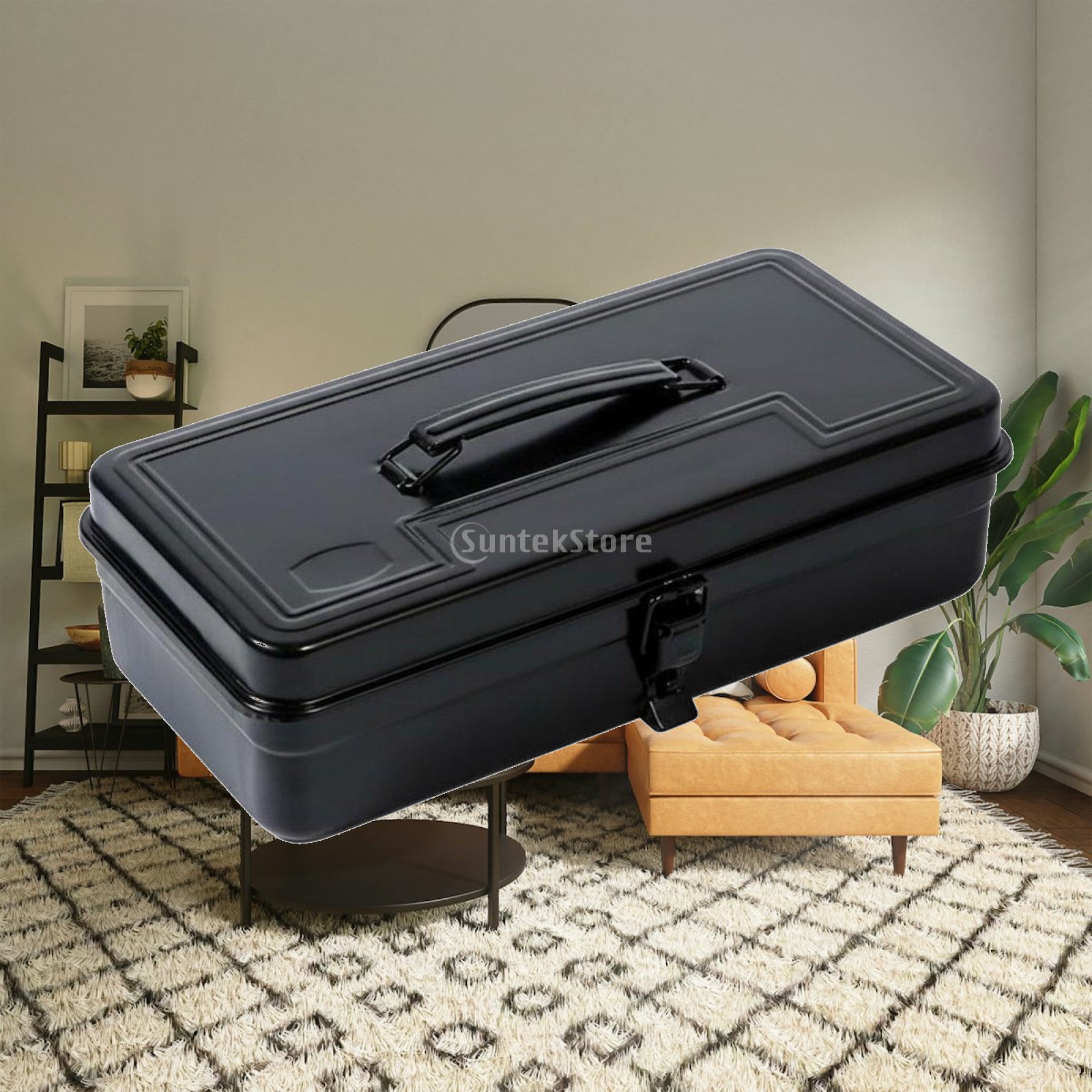 Workshop Tools Organizer - กล่องเครื่องมือเหล็กหนา กล่องเก็บเครื่องมือช่างโลหะ สำหรับอุปกรณ์ในบ้าน รถยนต์ และเวิร์คช็อป
