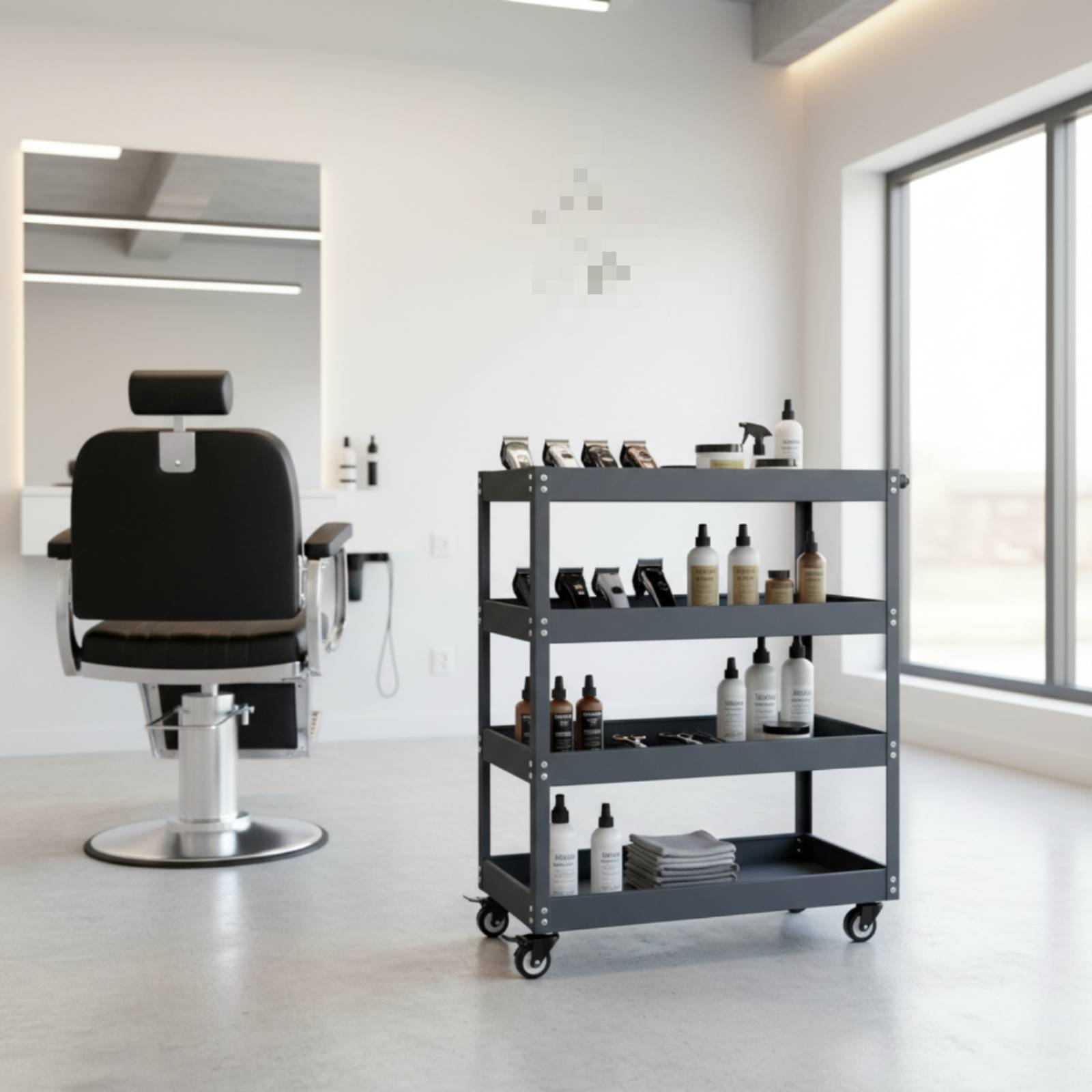 รถเข็นอเนกประสงค์สี่ชั้น รถเข็ - Workshop Tools Organizer บทวิจารณ์และราคา