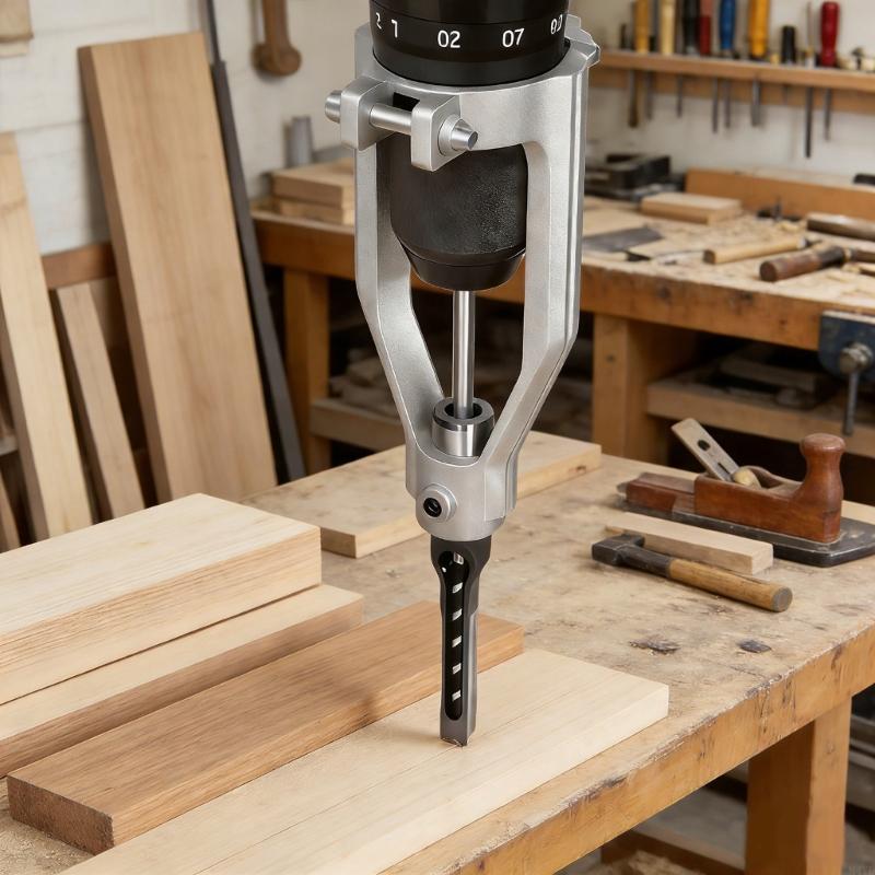 ความแม่นยำสูงรูเจาะคู่มืออลูมิ - Drill Press Bench บทวิจารณ์และราคา