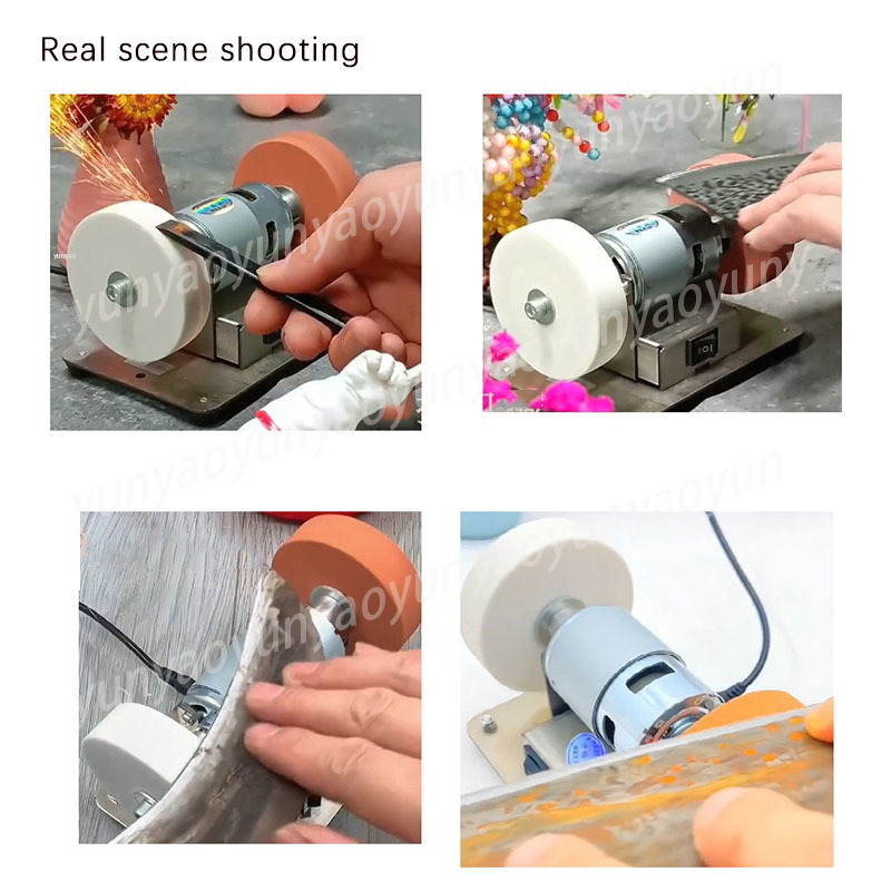 เครื่องเจียรแบบสองล้อสำหรับใช้ - Workshop Tools Knife Sharpener บทวิจารณ์และราคา