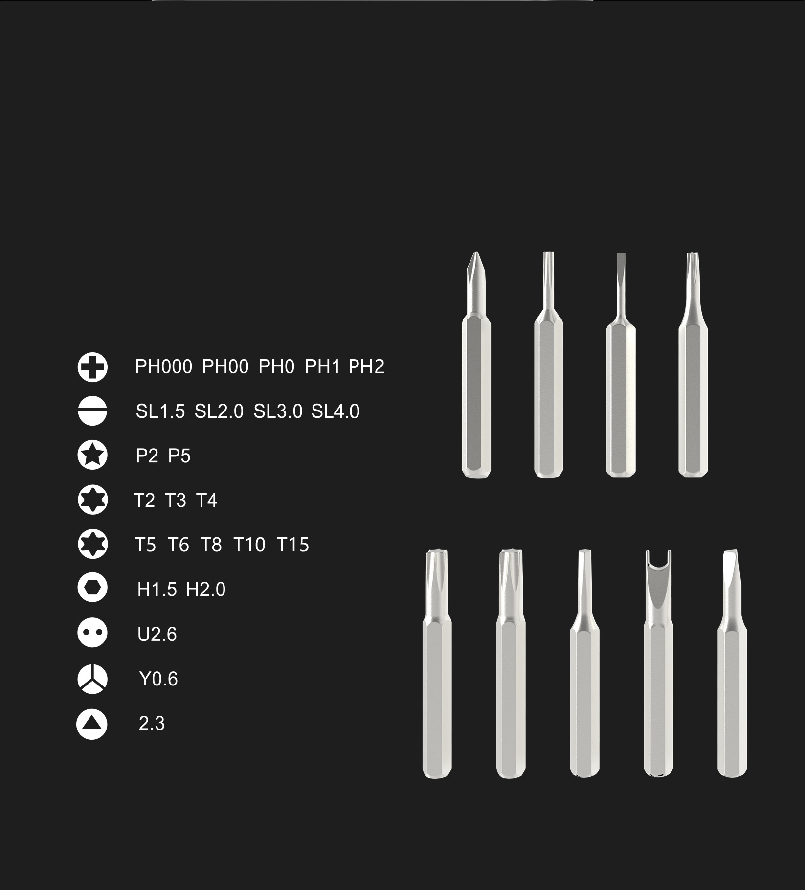 ชุดไขควงแม่เหล็ก 25 in 1 ชุดเค - Tools Xiaomi บทวิจารณ์และราคา