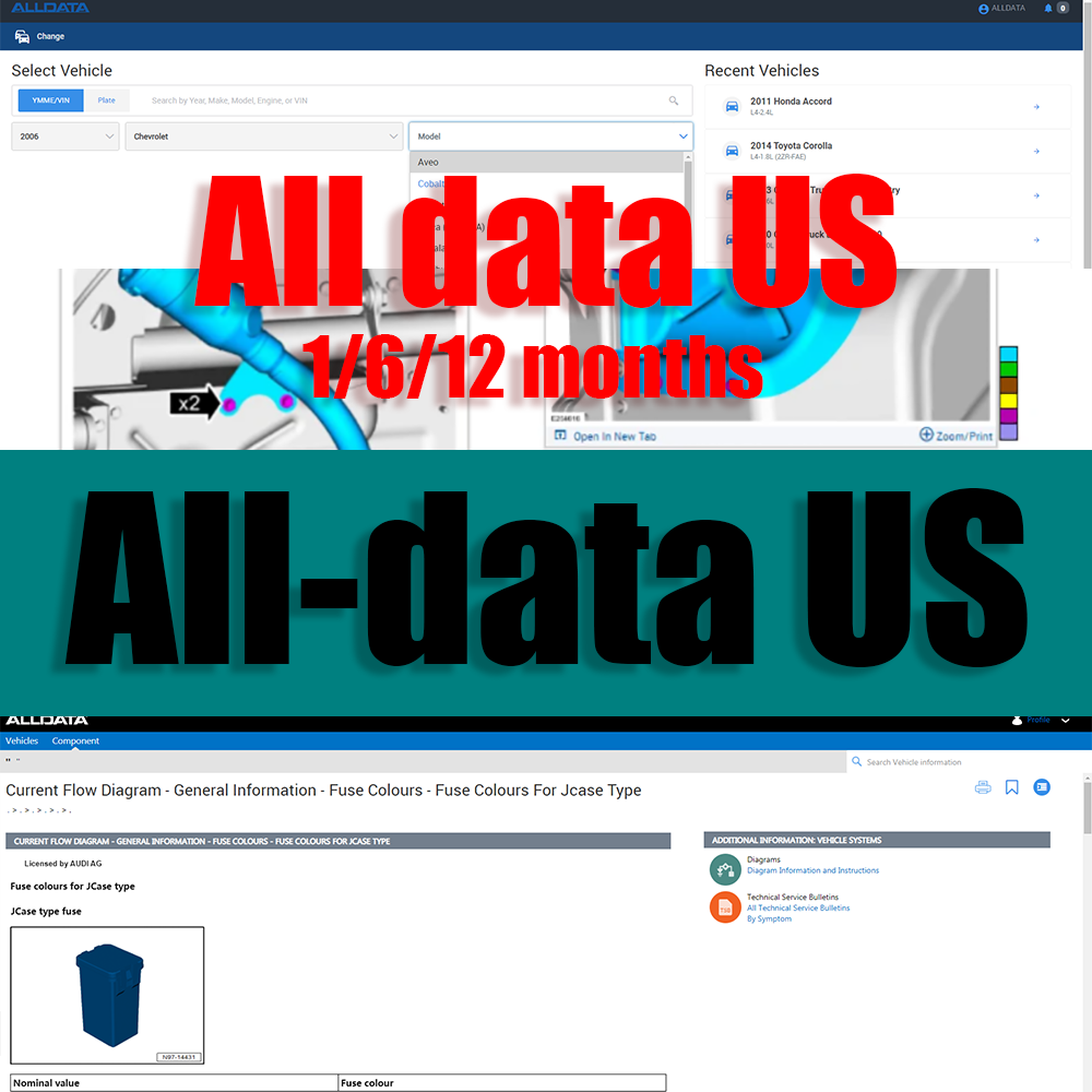 2026 Alldata US เวอร์ชันเต็ม บ - Workshop Tools Diagram บทวิจารณ์และราคา