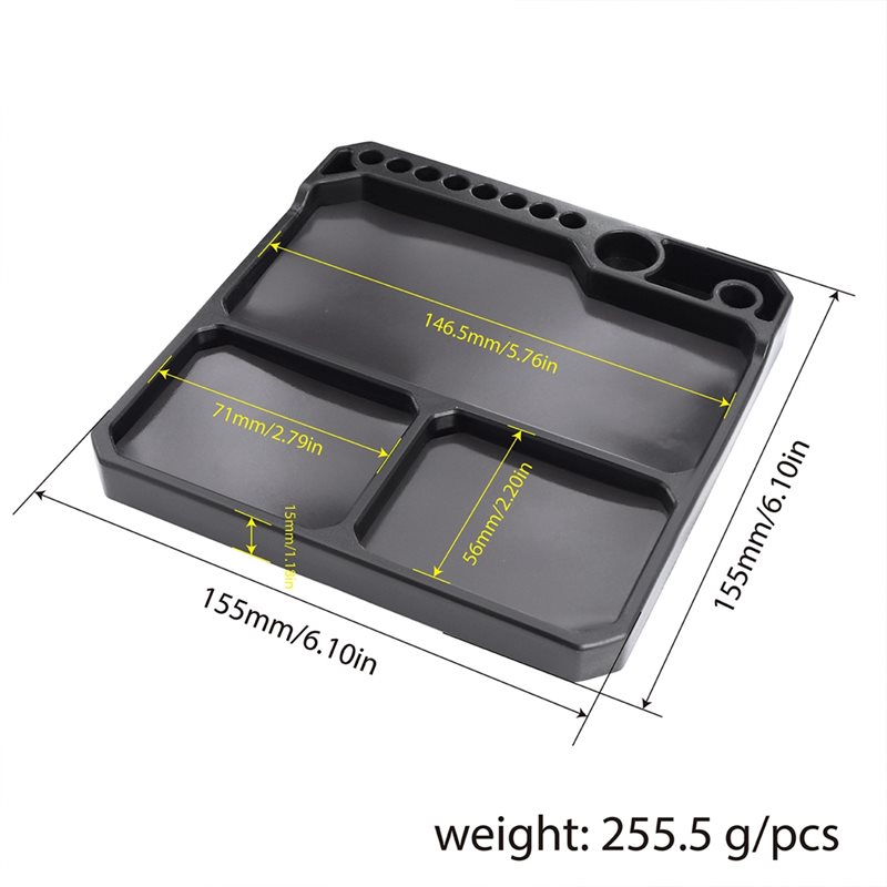 BEDW-ถาดซิลิโคนสำหรับชิ้นส่วนโ - Magnetic Parts Tray บทวิจารณ์และราคา