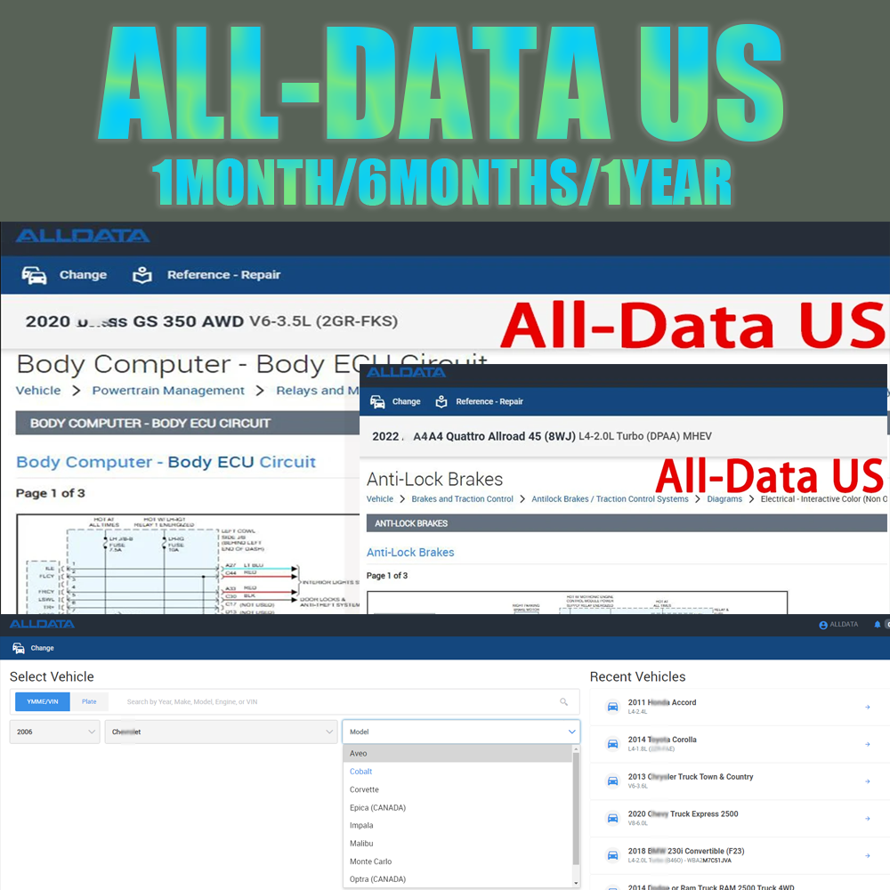 บัญชีเข้าใช้งานออนไลน์ใหม่ All - Workshop Tools Diagram บทวิจารณ์และราคา