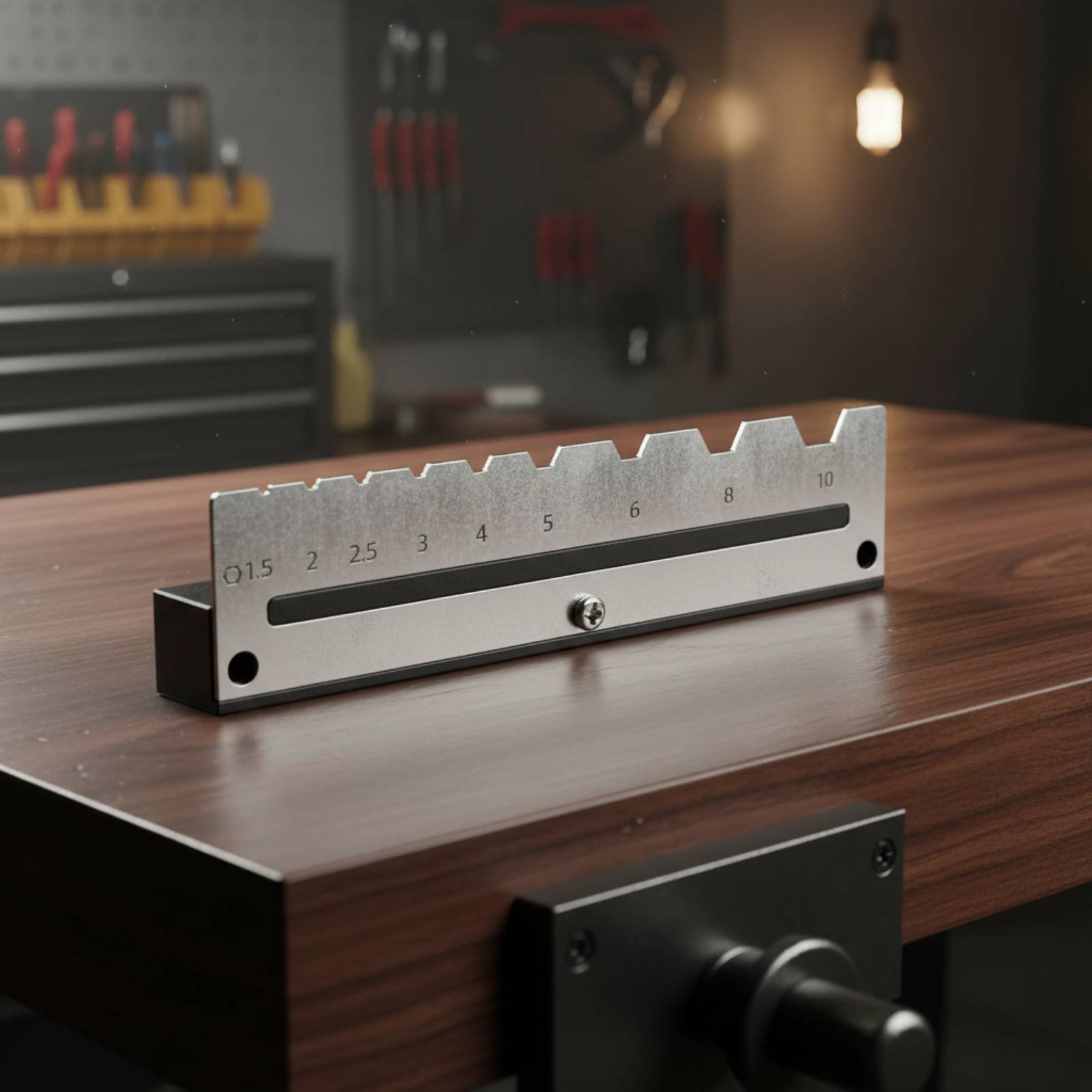 ที่แขวนประแจหกเหลี่ยมแบบติดผนั - Workshop Tools Organizer บทวิจารณ์และราคา