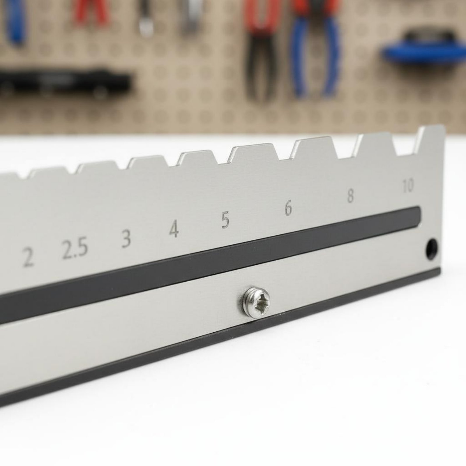 ที่แขวนประแจหกเหลี่ยมแบบติดผนั - Workshop Tools Organizer บทวิจารณ์และราคา