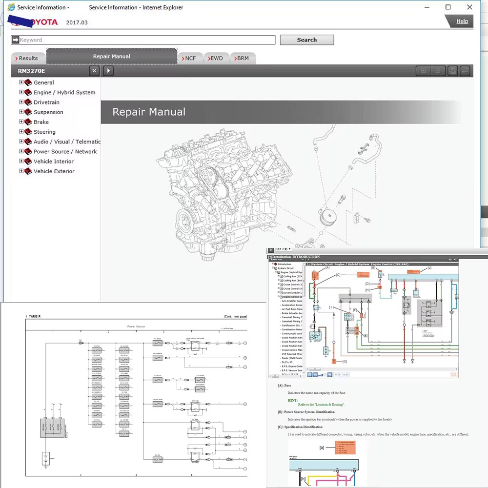ซ่อมแซม ECU สำหรับ Toyo-TA gis - Workshop Tools Diagram บทวิจารณ์และราคา