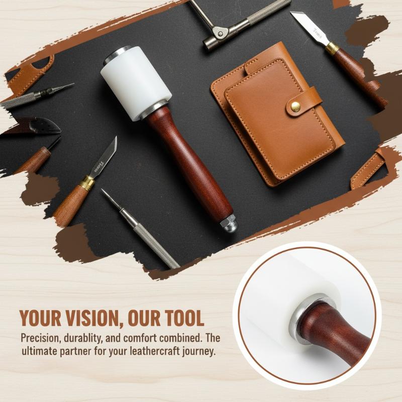 ค้อนแกะสลักหนัง 1 ชิ้น ค้อนตอก - Mallet Wood Carving บทวิจารณ์และราคา