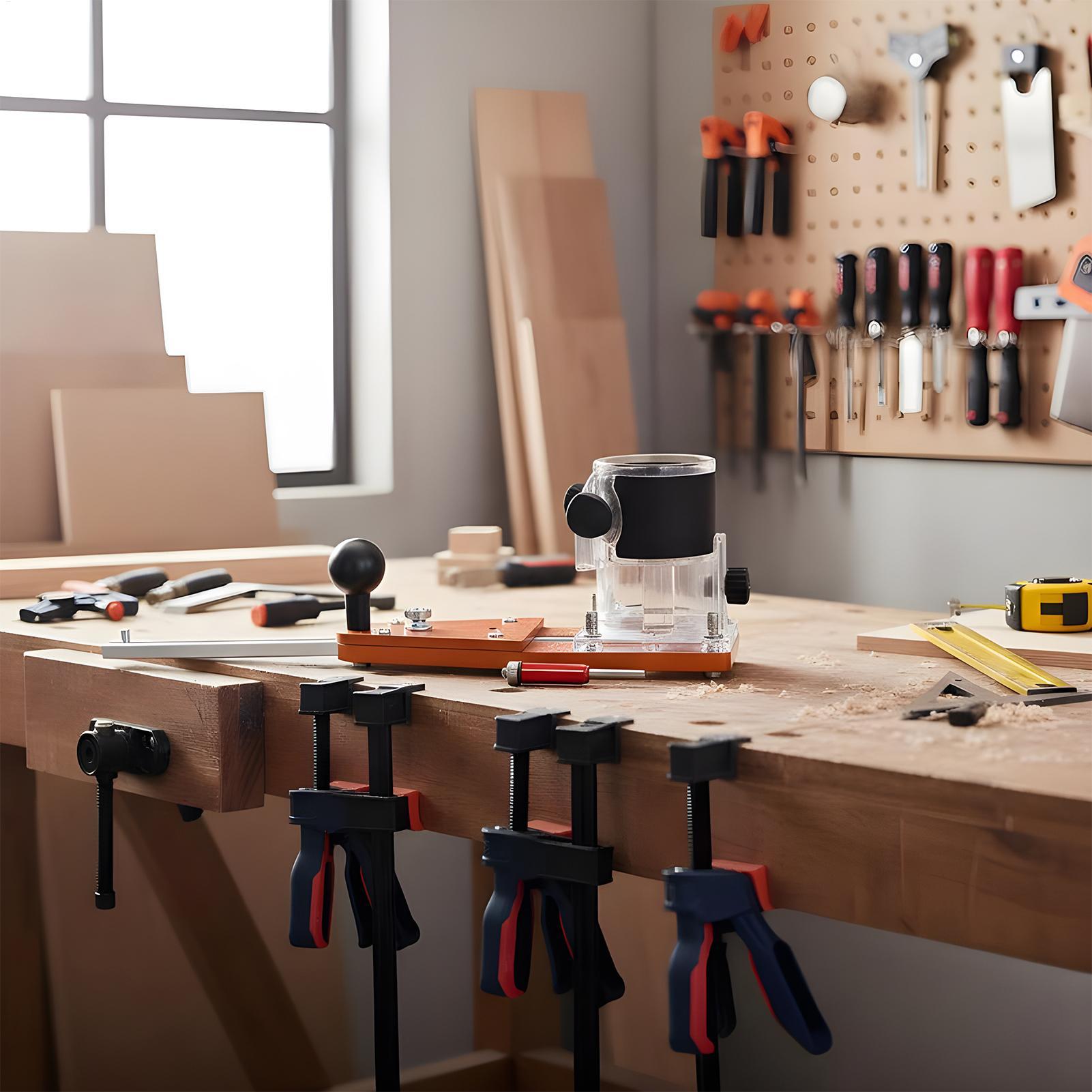 แม่แบบวงกลมสำหรับเราเตอร์ ปรับ - Tools For Woodworking Workshop บทวิจารณ์และราคา
